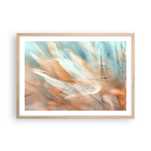 Poster in light oak frame - In the Land of Gentleness - 70x50 cm