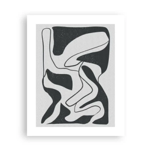 Poster - Abstract Fun in a Maze - 40x50 cm