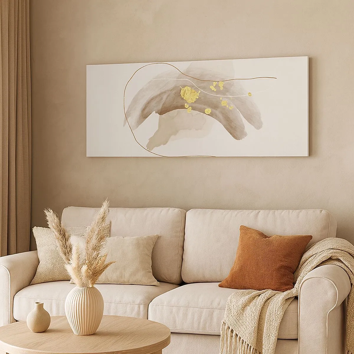 Canvas picture - Encountered in Space - 100x40 cm