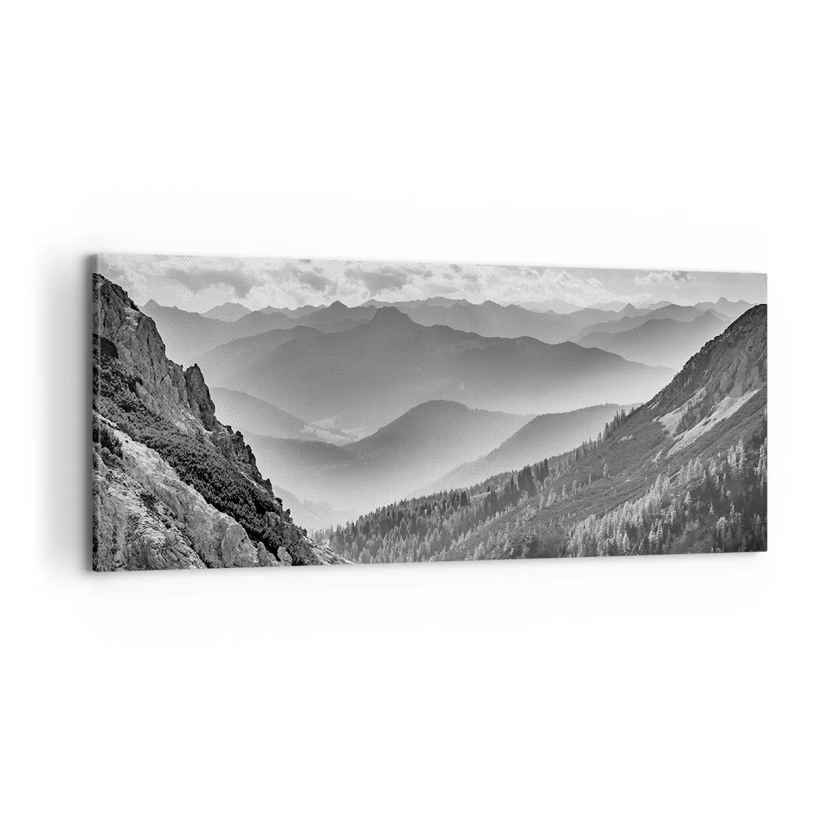Canvas picture - All the Way to the Horizon - 100x40 cm