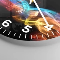 Clock face with numbers