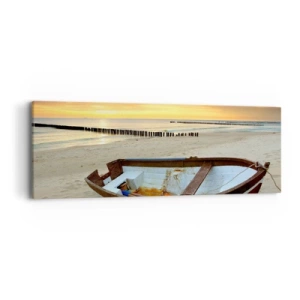 Canvas picture - The Most Beautiful Beaches  - 90x30 cm