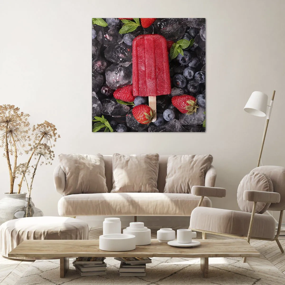 Canvas picture - Flavour of Hot Summer - 40x40 cm