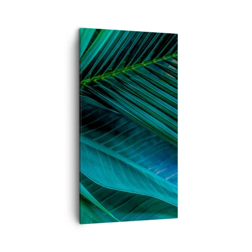 Canvas picture - Anatomy of Green - 45x80 cm