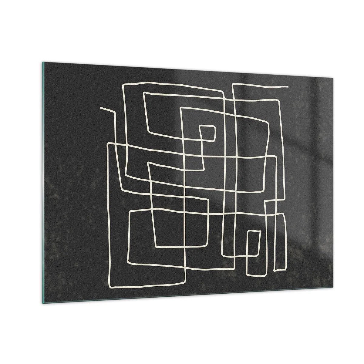 Glass picture - Not Too Straight - 100x70 cm