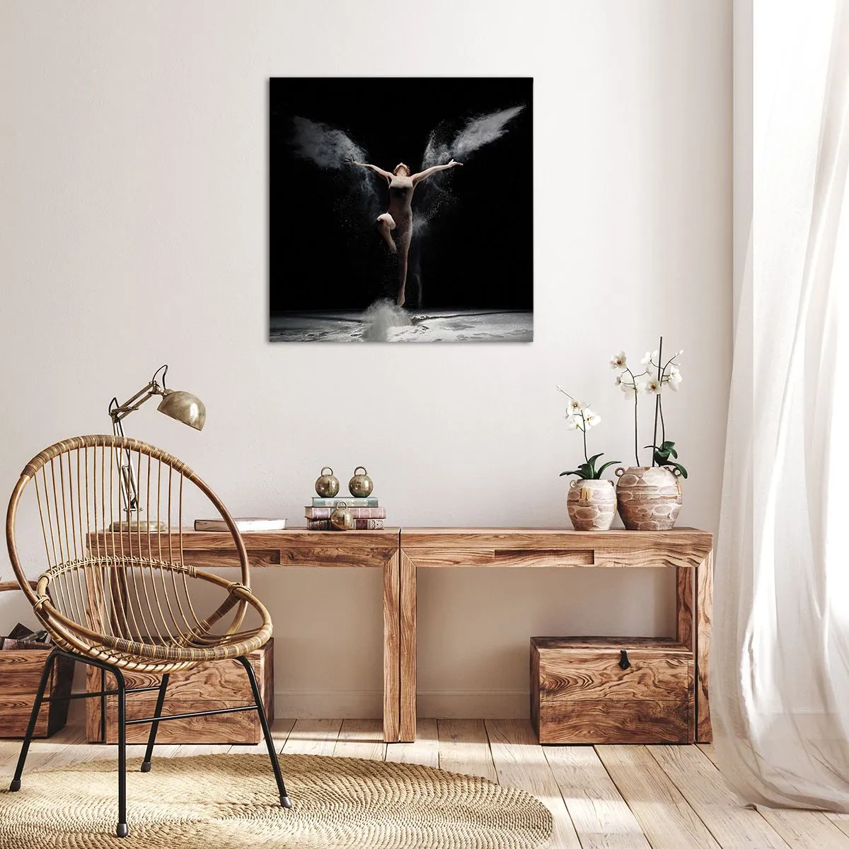 Canvas picture - Elves Exist - 60x60 cm