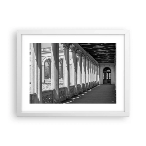 Poster in white frmae - Sunny Arcade - 40x30 cm