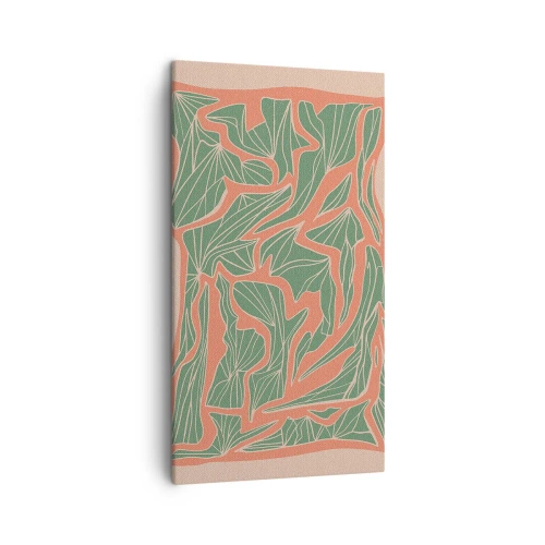 Canvas picture - Struggles of Colar and Green - 45x80 cm