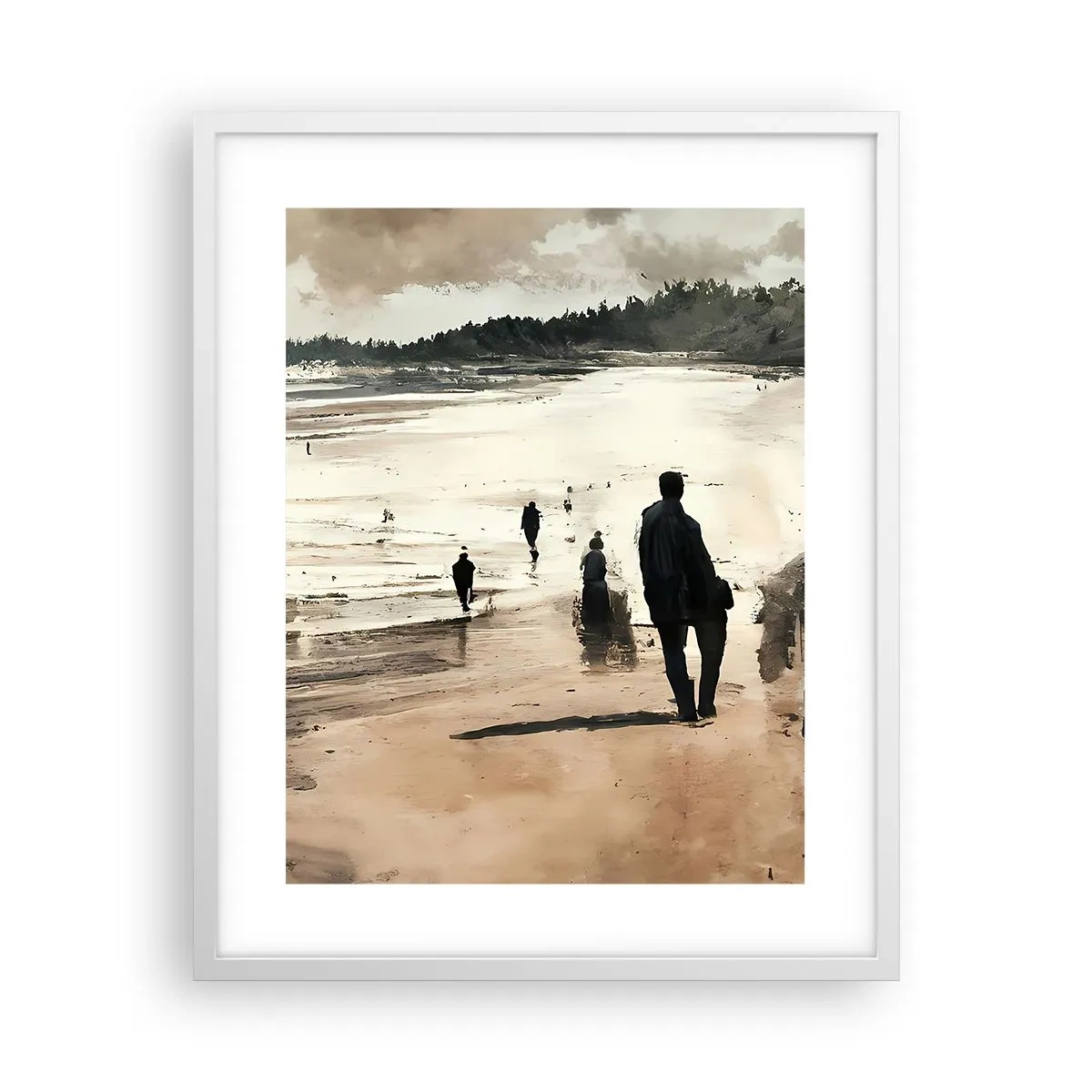 Poster in white frmae - Summoned - 40x50 cm