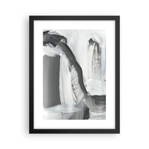 Poster in black frame - With a Decisive Move - 30x40 cm