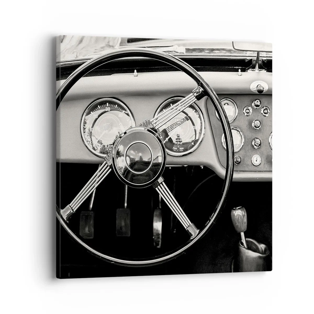 Canvas picture - Collector's Dream - 40x40 cm