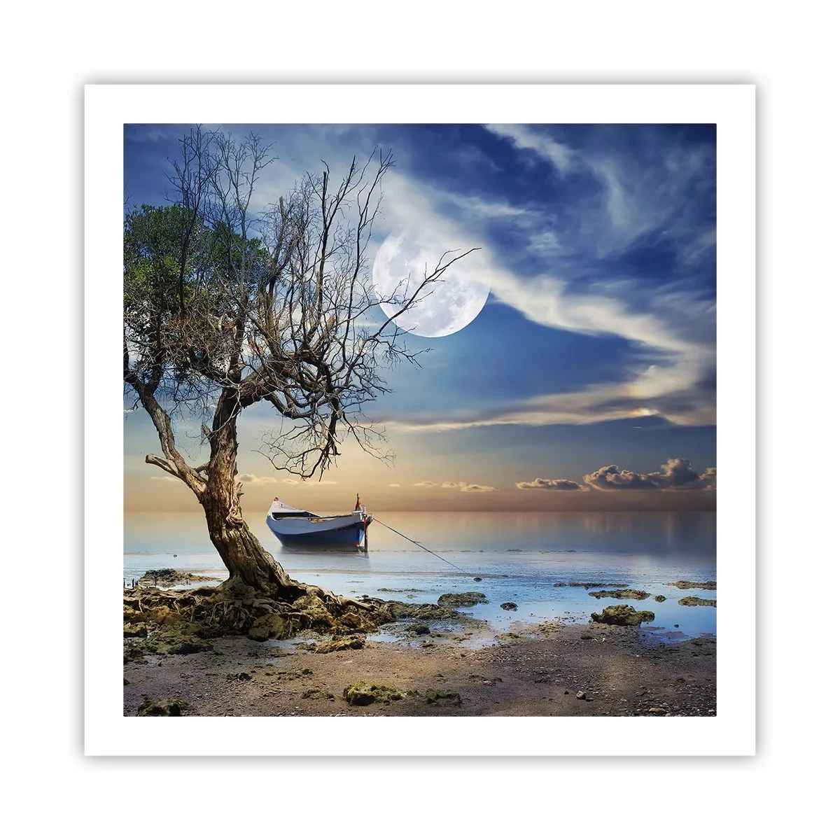 Poster - Is this the Beginning or the End? - 60x60 cm