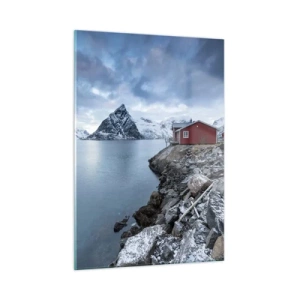 Glass picture - Scandinavian Retreat - 50x70 cm
