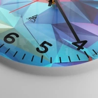 Clock face with numbers