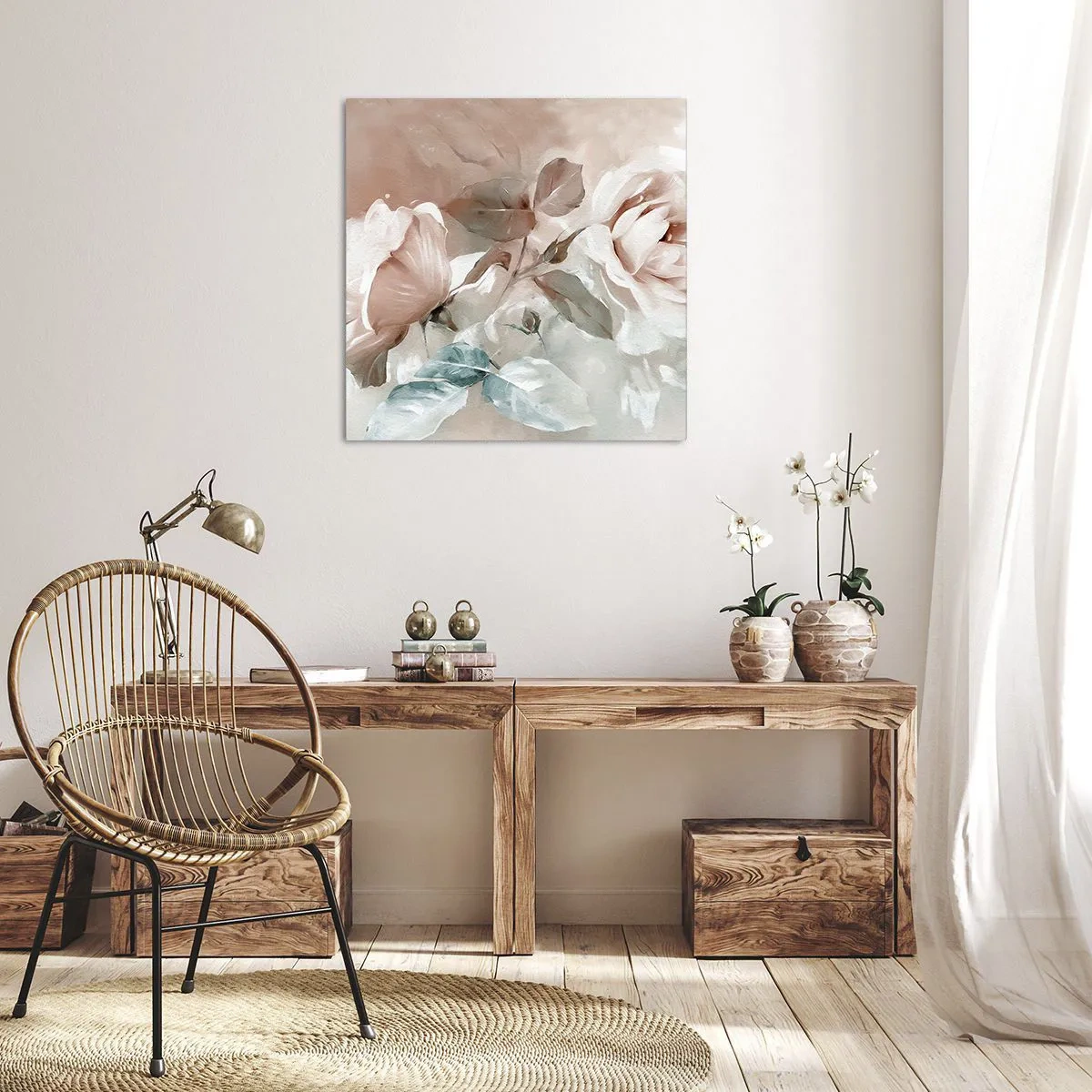 Canvas picture - Spirit of Romaticism - 40x40 cm