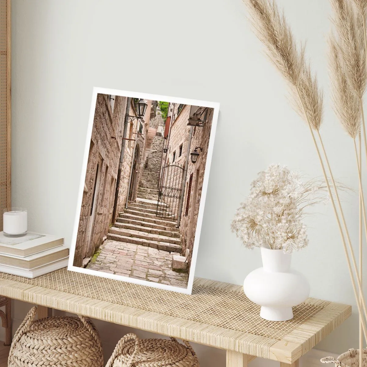 Poster - Magical Old Alley - 61x91 cm