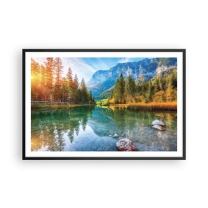 Poster in black frame - Mellow Autumn - 91x61 cm