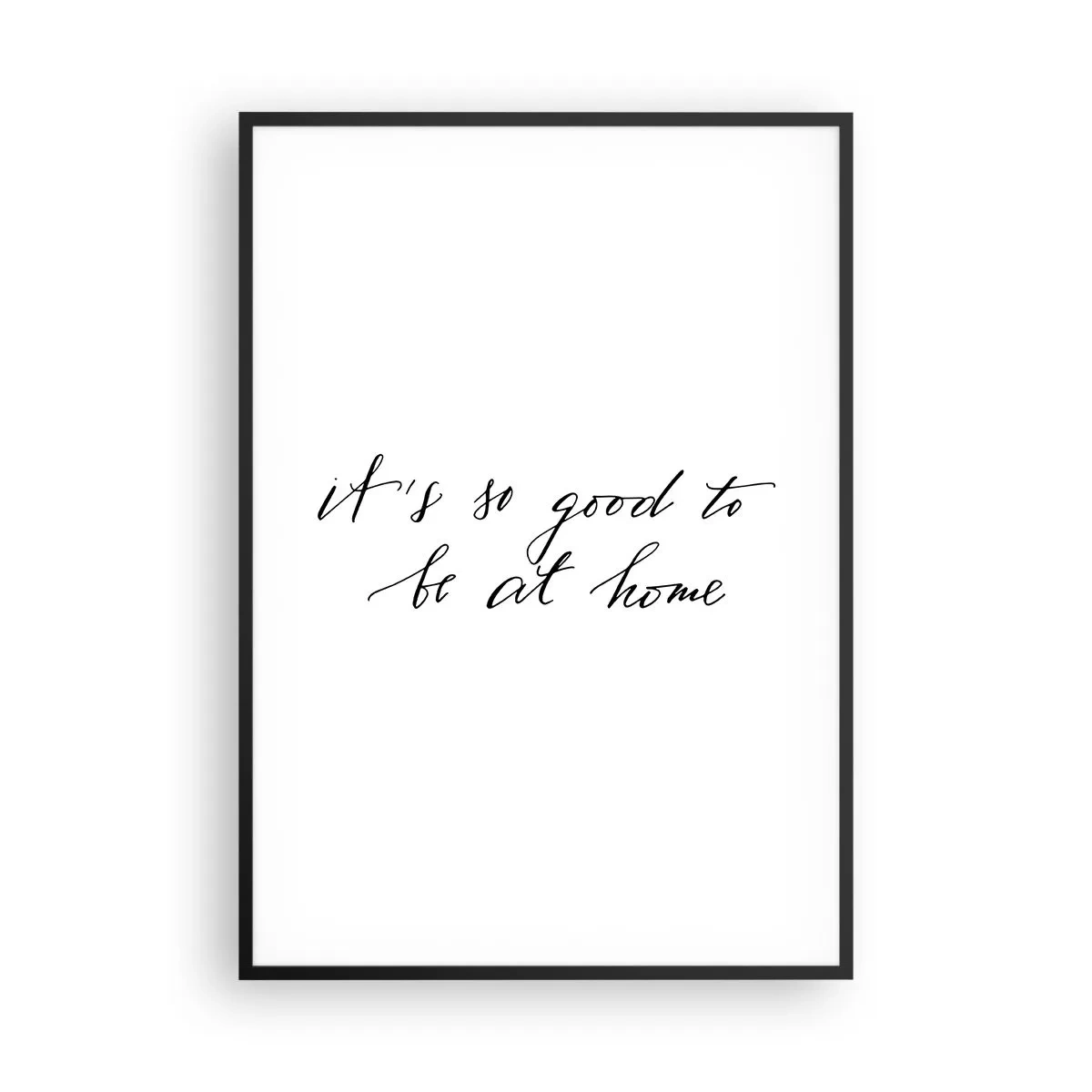 Poster in black frame - Whole Truth - 70x100 cm