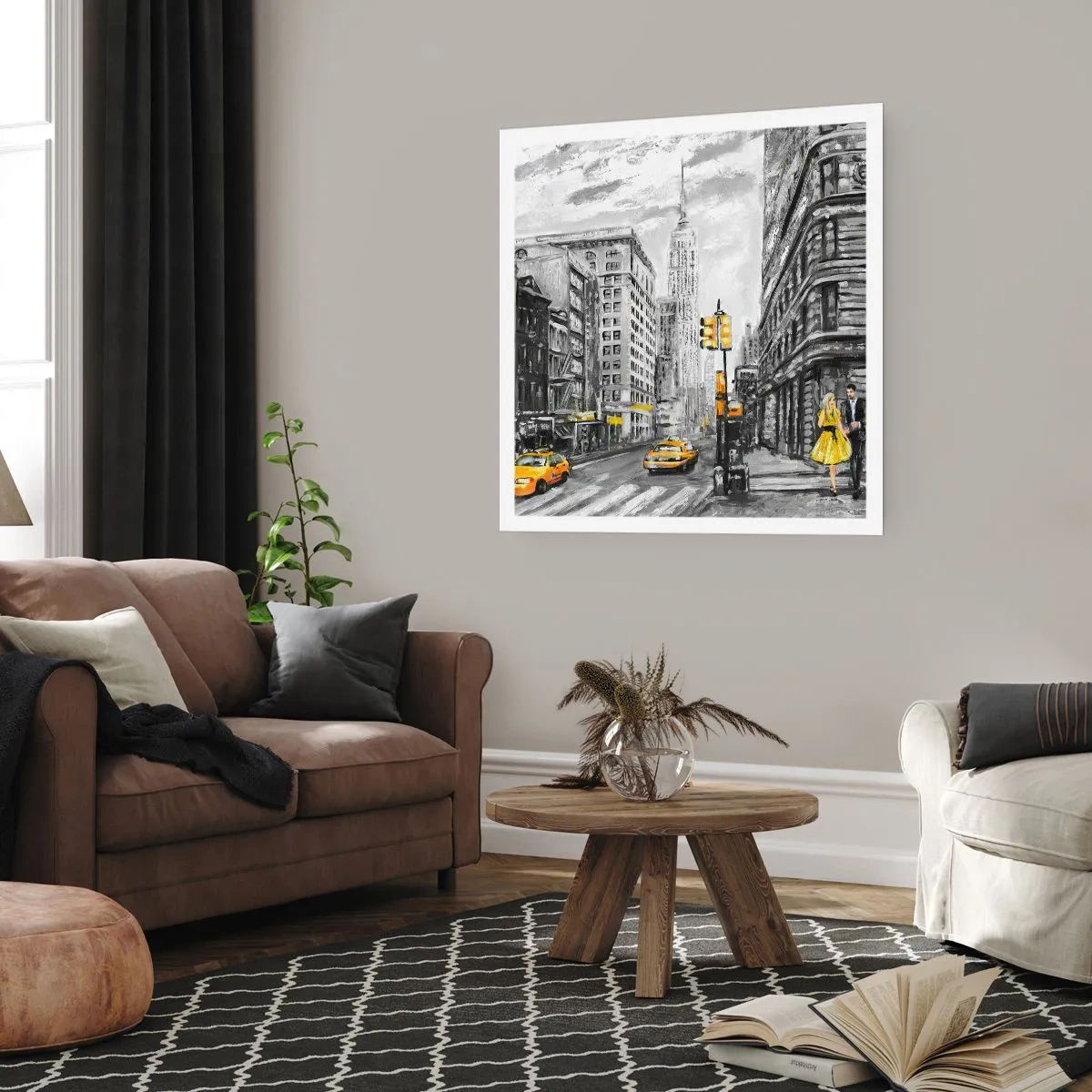 Poster - New York Tale - 60x60 cm