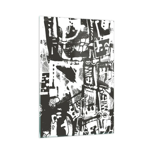 Glass picture - Order or Chaos? - 80x120 cm