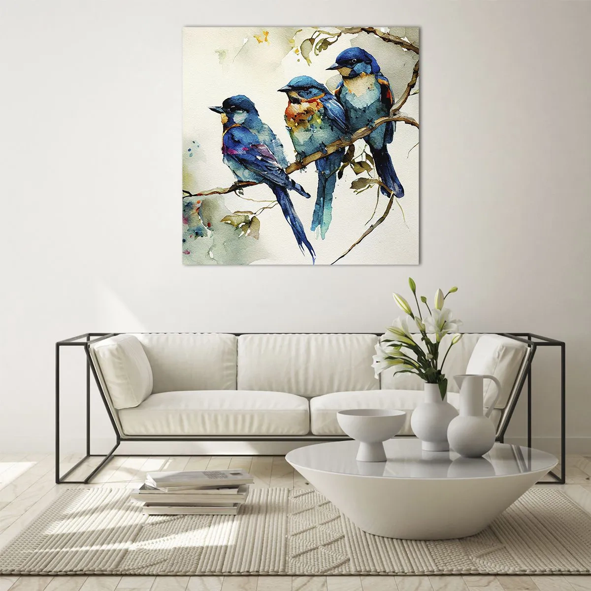 Glass picture - Is It Offended? - 60x60 cm