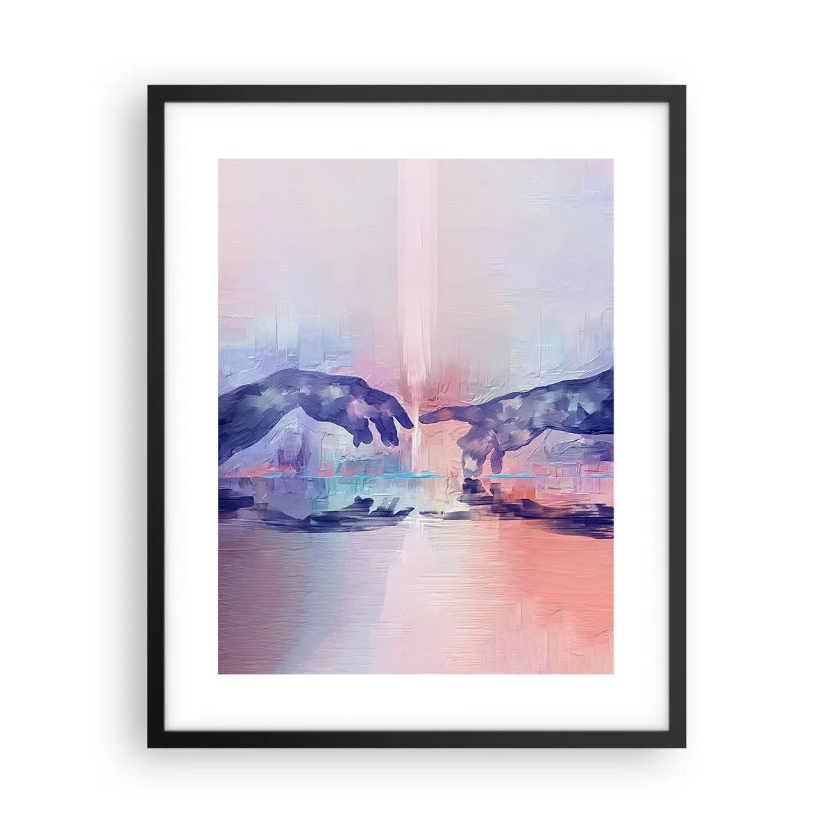 Poster in black frame - Godly Spark of Life - 40x50 cm