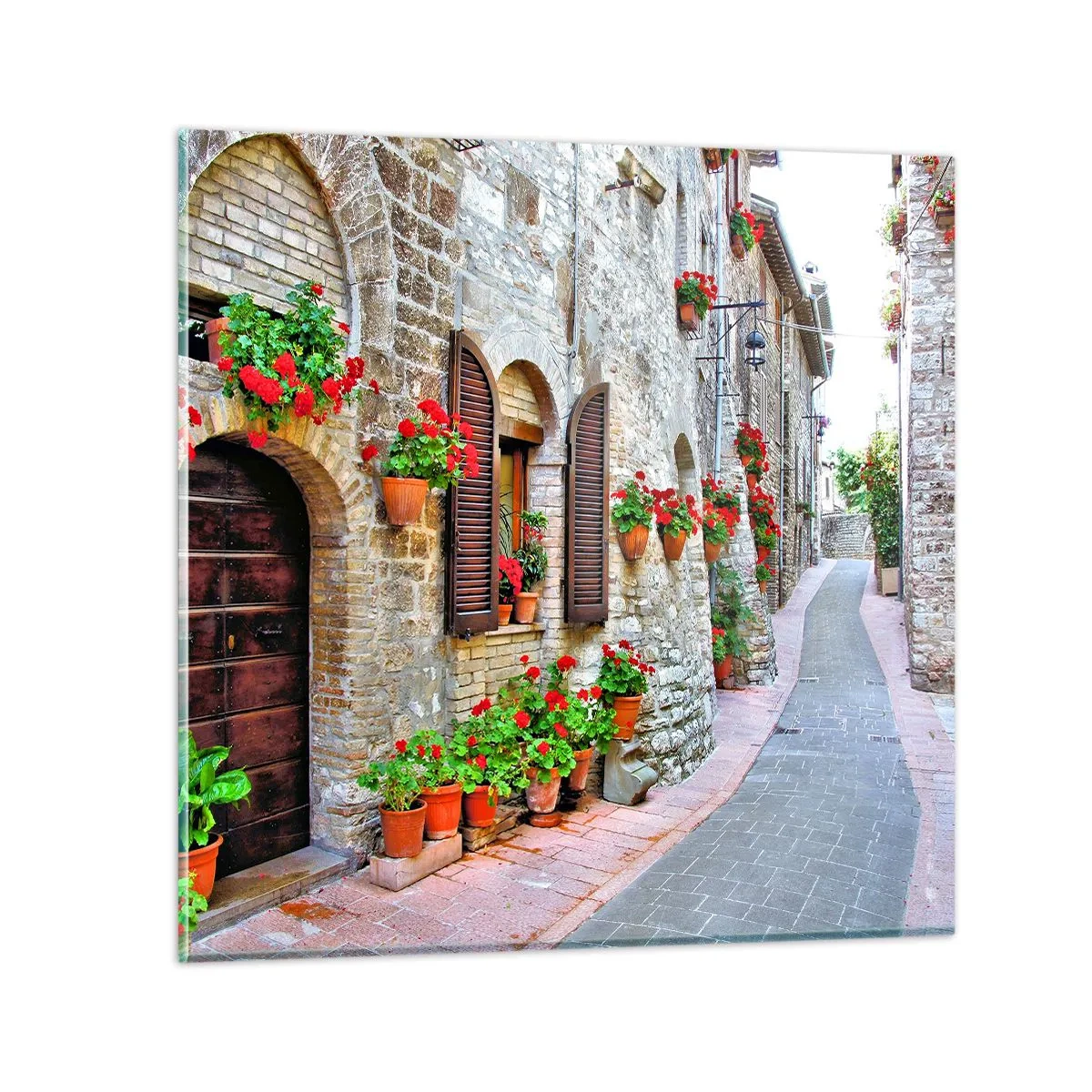 Glass picture - Italian Style - 40x40 cm