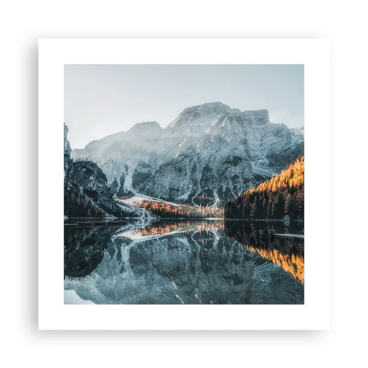 Poster - Mirror Landscape - 40x40 cm