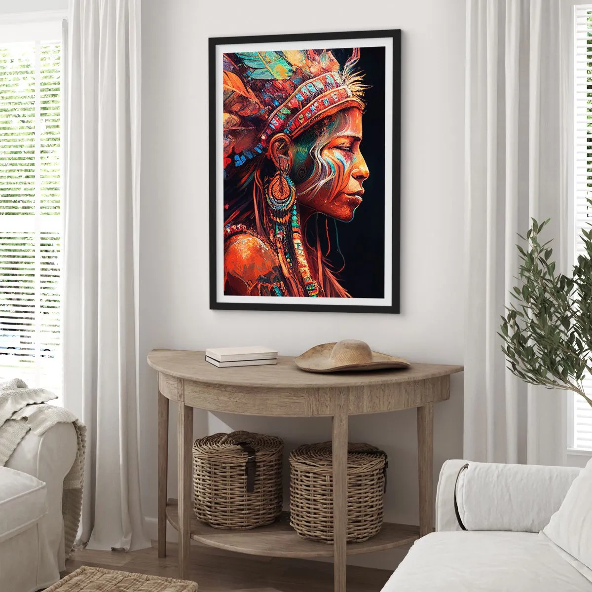 Poster in black frame - Magical Ritual - 40x50 cm