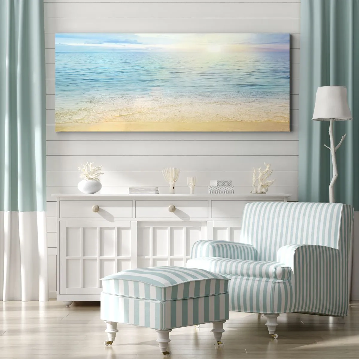 Canvas picture - The Big Blue - 120x50 cm
