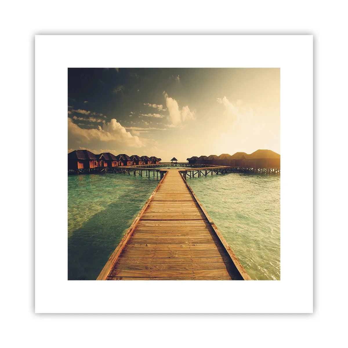 Poster - Warm Welcome - 30x30 cm
