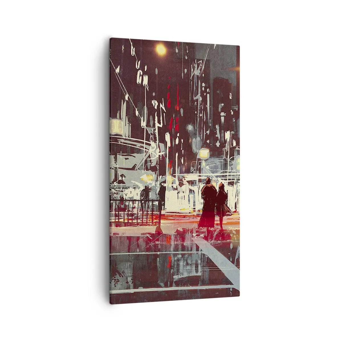 Canvas picture - Big City Trip - 55x100 cm