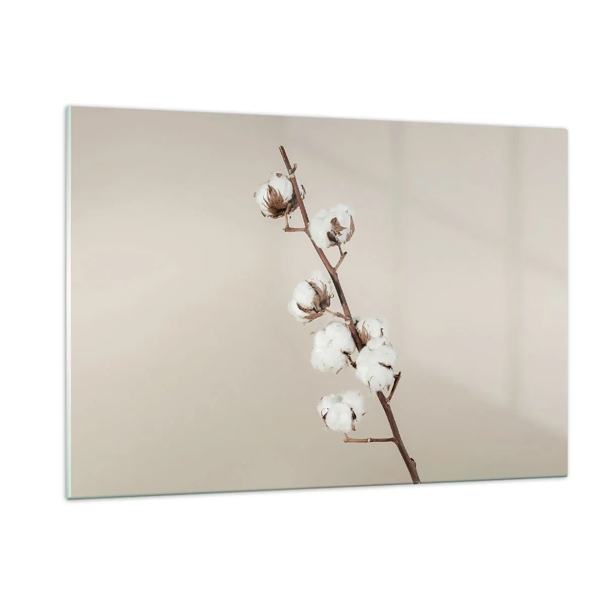 Glass picture - At the Heart of Softness - 120x80 cm