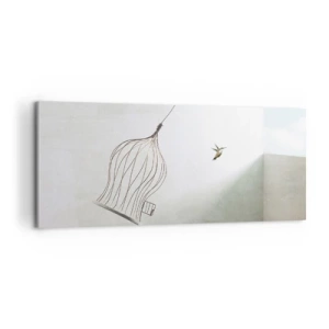 Canvas picture - In His Element - 100x40 cm