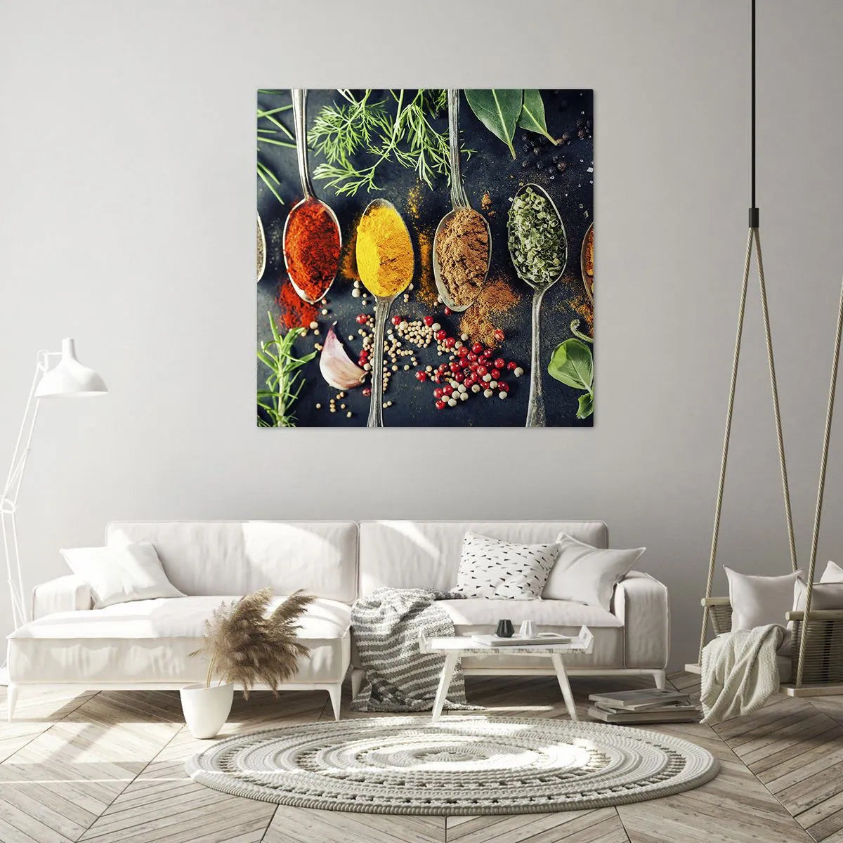 Canvas picture - Culinary Magic - 50x50 cm