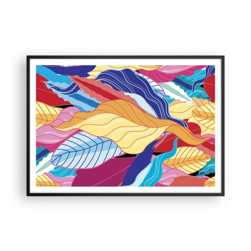Poster in black frame - Queen of Mess - 100x70 cm