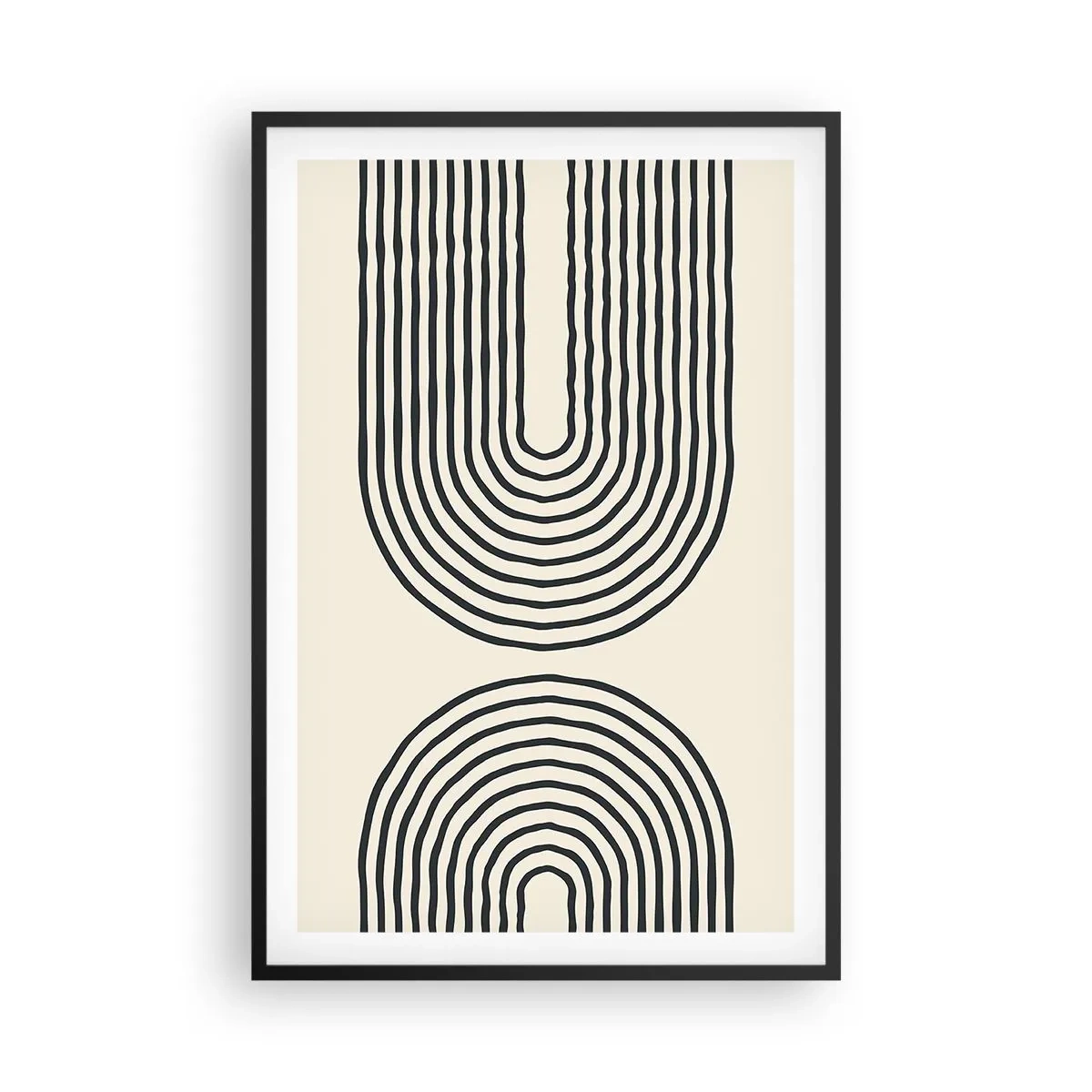 Poster in black frame - In One Moment… - 61x91 cm