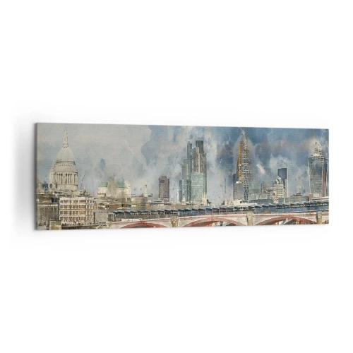 Canvas picture - London in Its Beauty - 160x50 cm
