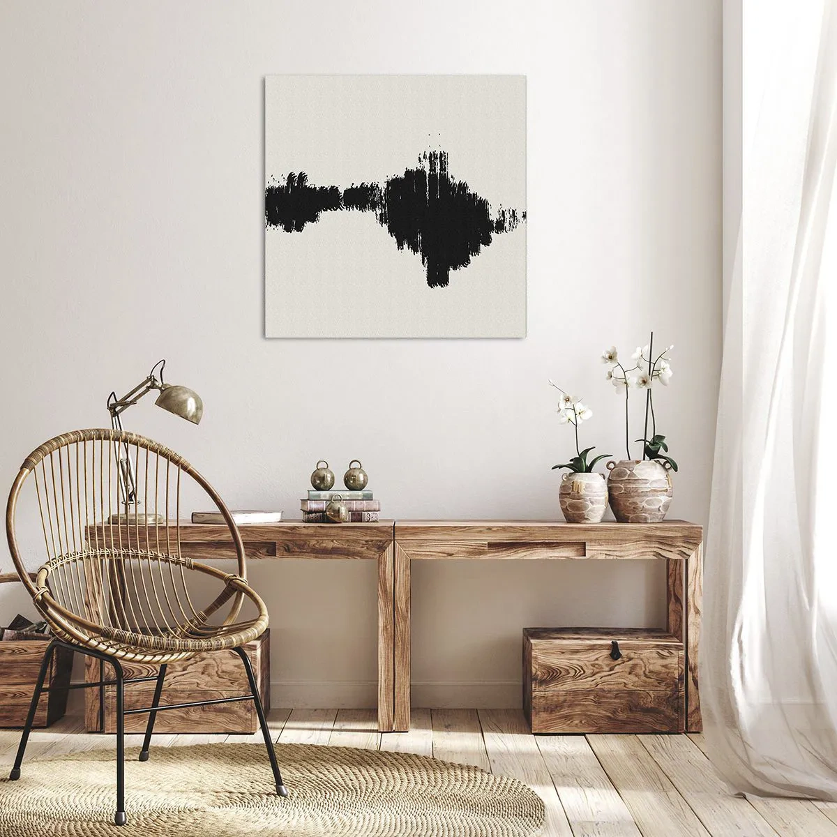 Canvas picture - Vibrations of Imagination - 60x60 cm