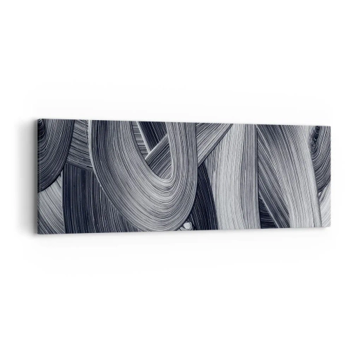 Canvas picture - Fluidity of Reality - 90x30 cm