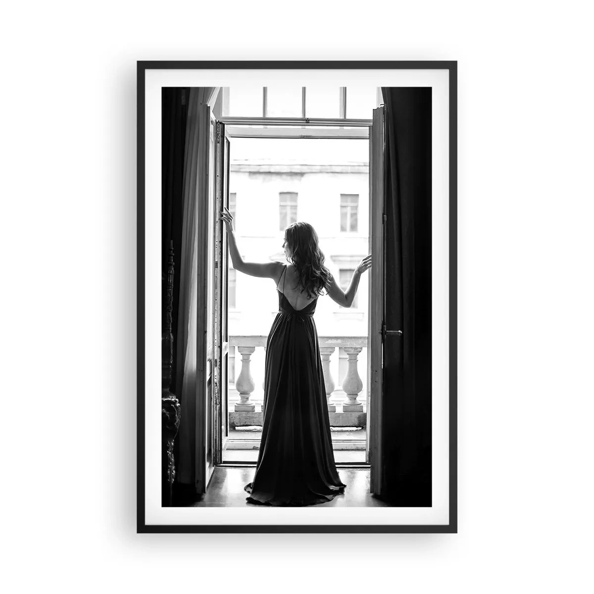 Poster in black frame - In Great Style - 61x91 cm