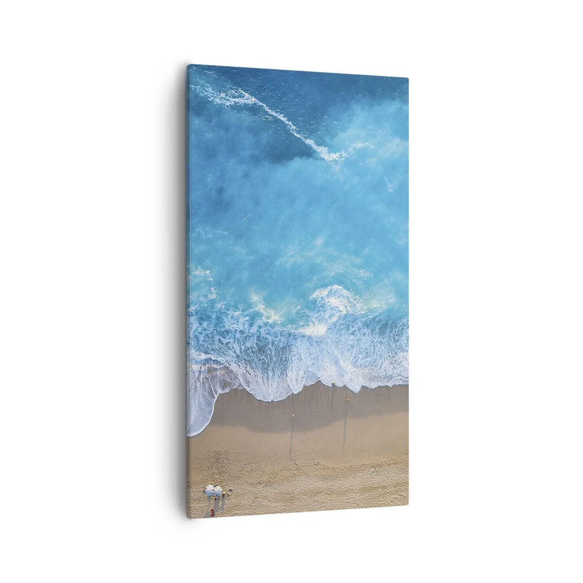 Canvas picture - Power of the Blue - 55x100 cm