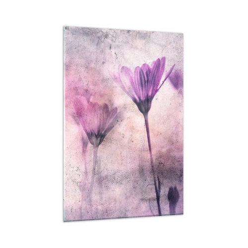 Glass picture - Dream of Flowers - 80x120 cm