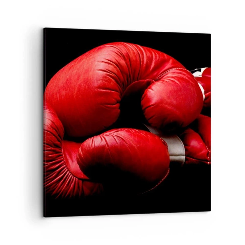 Canvas picture - Fight Emotions Are Behind Us - 50x50 cm