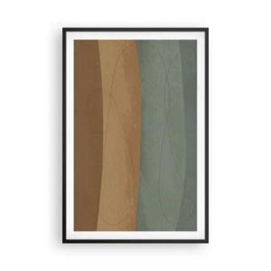 Poster in black frame - Horizontal Compostion - 61x91 cm