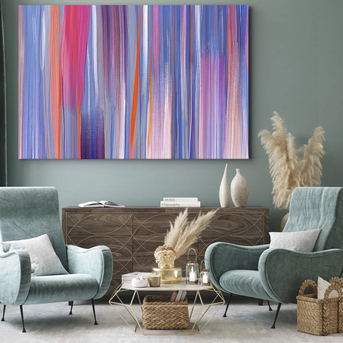 Canvas picture - Like a Rainbow - 120x80 cm