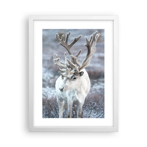 Poster in white frmae - Portrait in the Sun - 30x40 cm