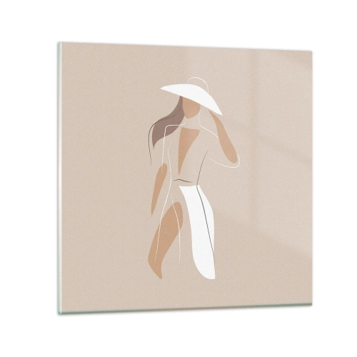 Glass picture - Fashion Is Fun - 30x30 cm