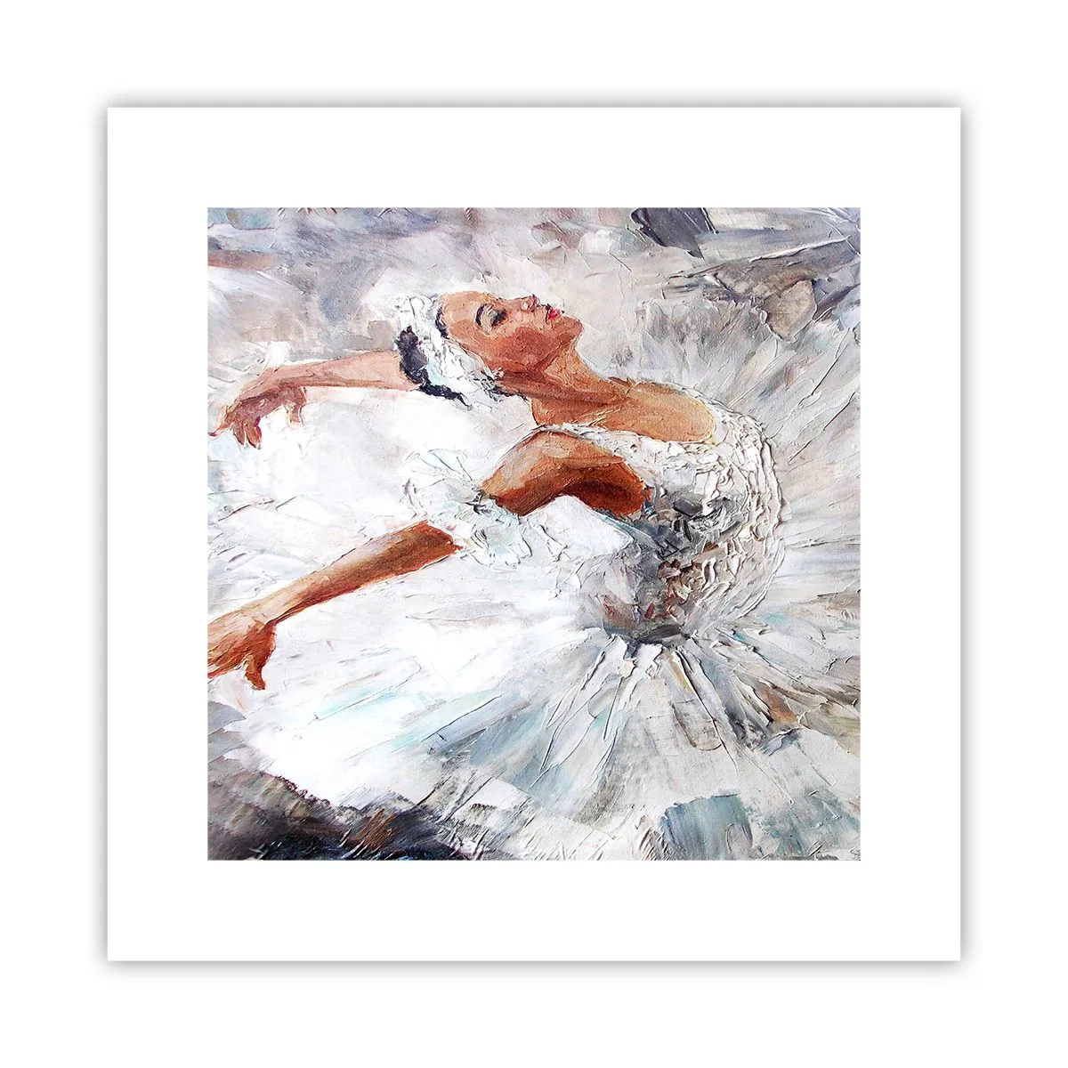Poster - Delicate and Light As a Tulle - 30x30 cm