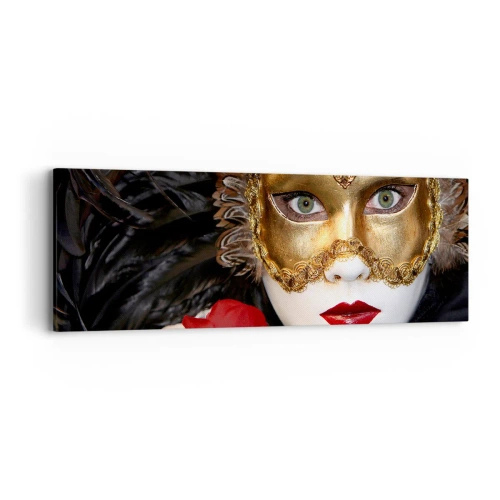 Canvas picture - Because Life Is a Big Ball - 90x30 cm